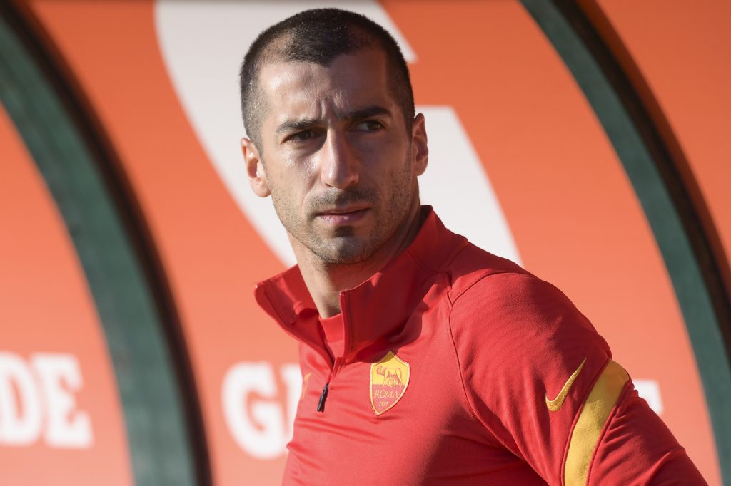 mkhitaryan AS Roma, sessione di allenamento a TrigoriaAS Roma, sessione di allenamento a Trigoria