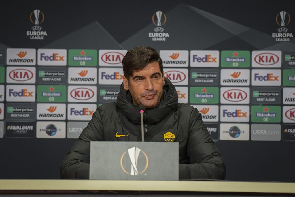 Fonseca AS Roma, Conferenza stampa - Europa League