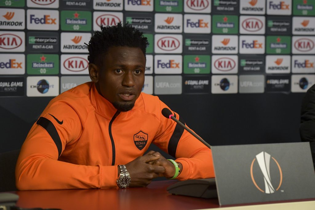 Diawara AS Roma, Conferenza stampa - Europa League