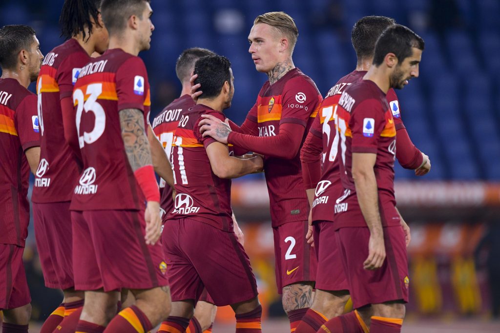 pedro karsdorp mkhitaryan dzeko spinazzola smalling
