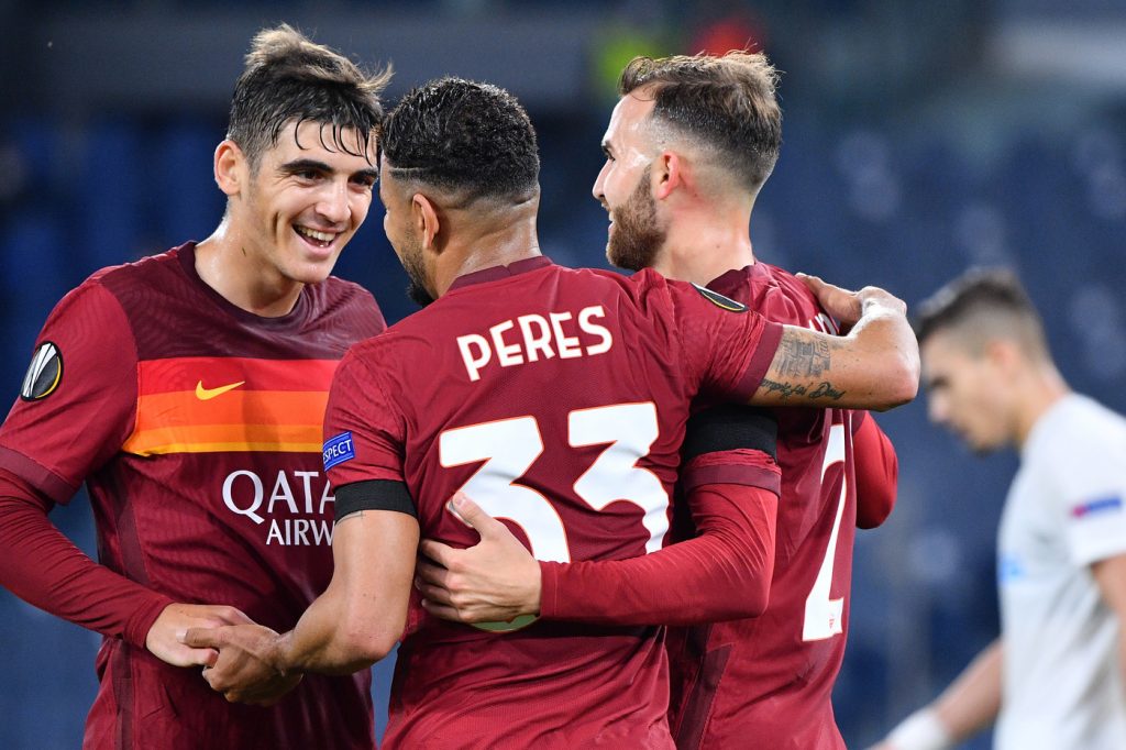 mayoral peres villar Roma vs CFR Cluj - UEFA Europa League 2020/2021