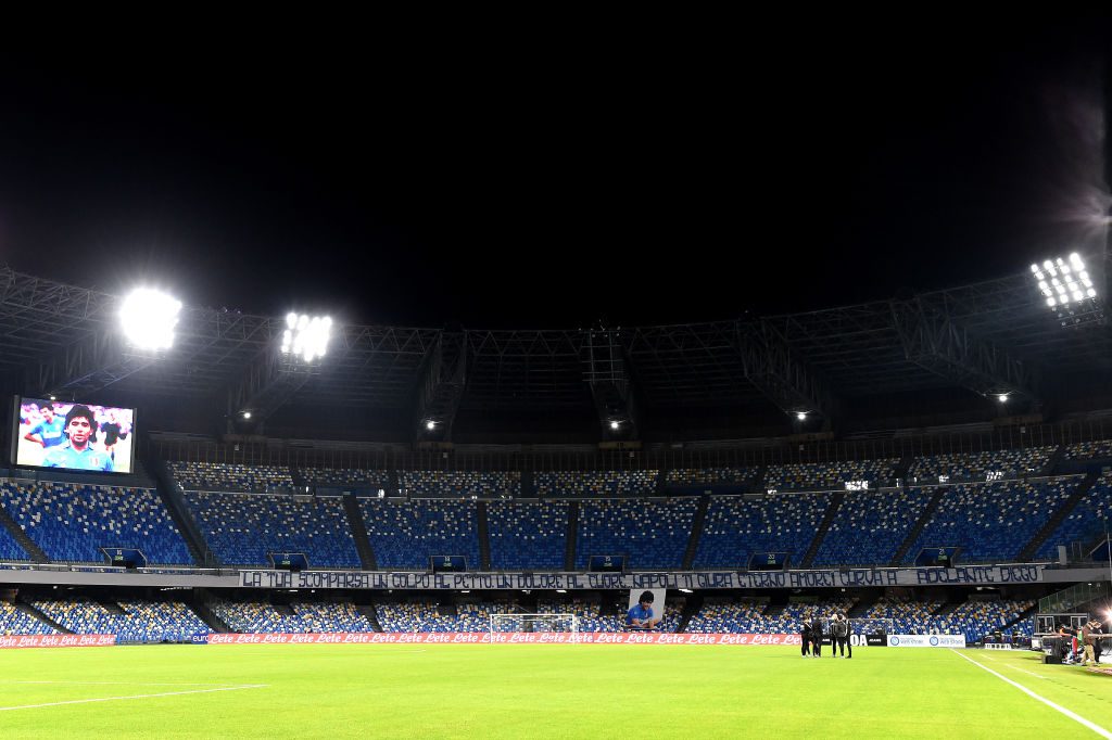 SSC Napoli v AS Roma Maradona San Paolo