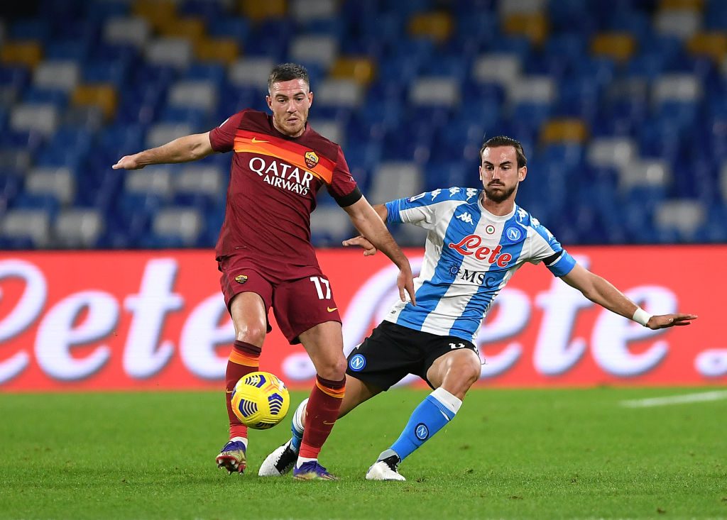 SSC Napoli v AS Roma - Serie A veretout fabian ruiz