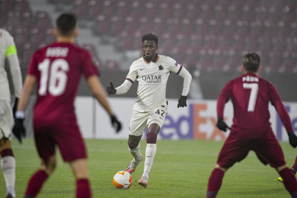 CFR Cluj vs Roma -diawara