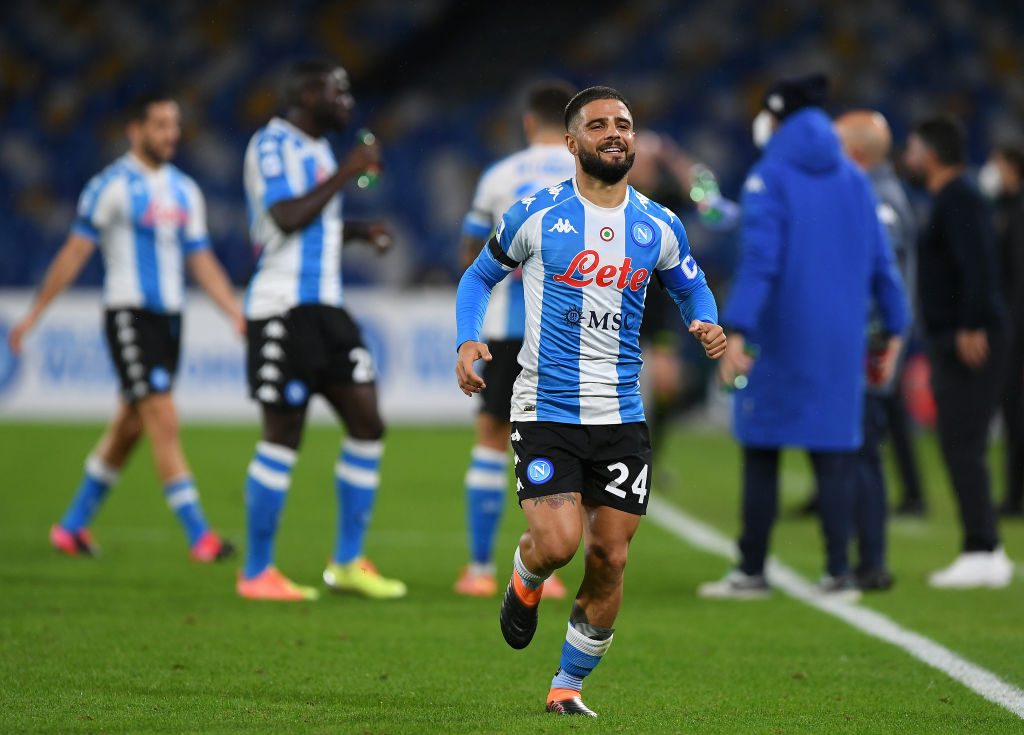 SSC Napoli v AS Roma - Serie A insigne