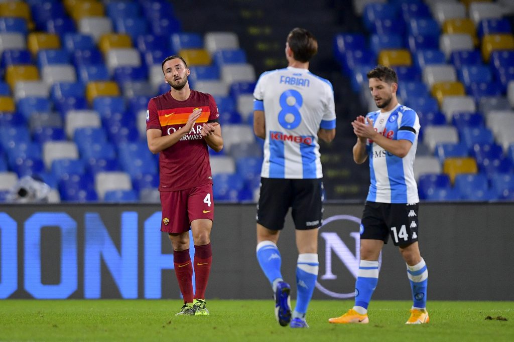 napoli roma cristante fabian ruiz mertens