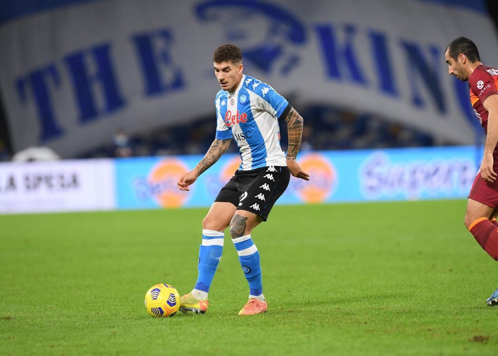 SSC Napoli v AS Roma - Serie A di lorenzo