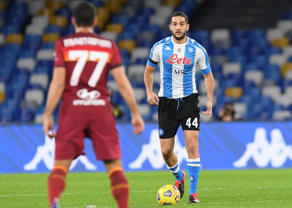 SSC Napoli v AS Roma - Serie A manolas mkhitaryan