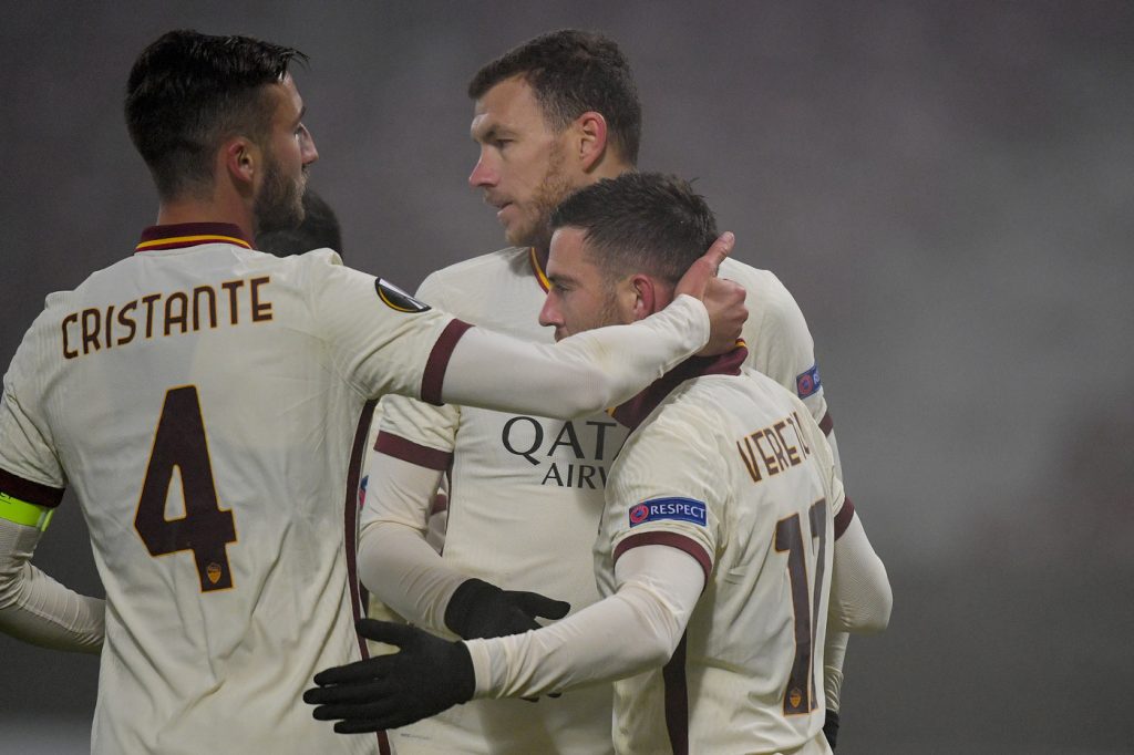 CFR Cluj vs Roma veretotu dzeko cristante