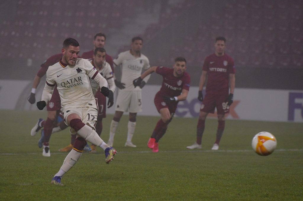 CFR Cluj vs Roma - veretout