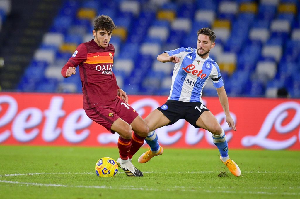 Napoli vs Roma - Serie A TIM 2020/2021 villar mertens