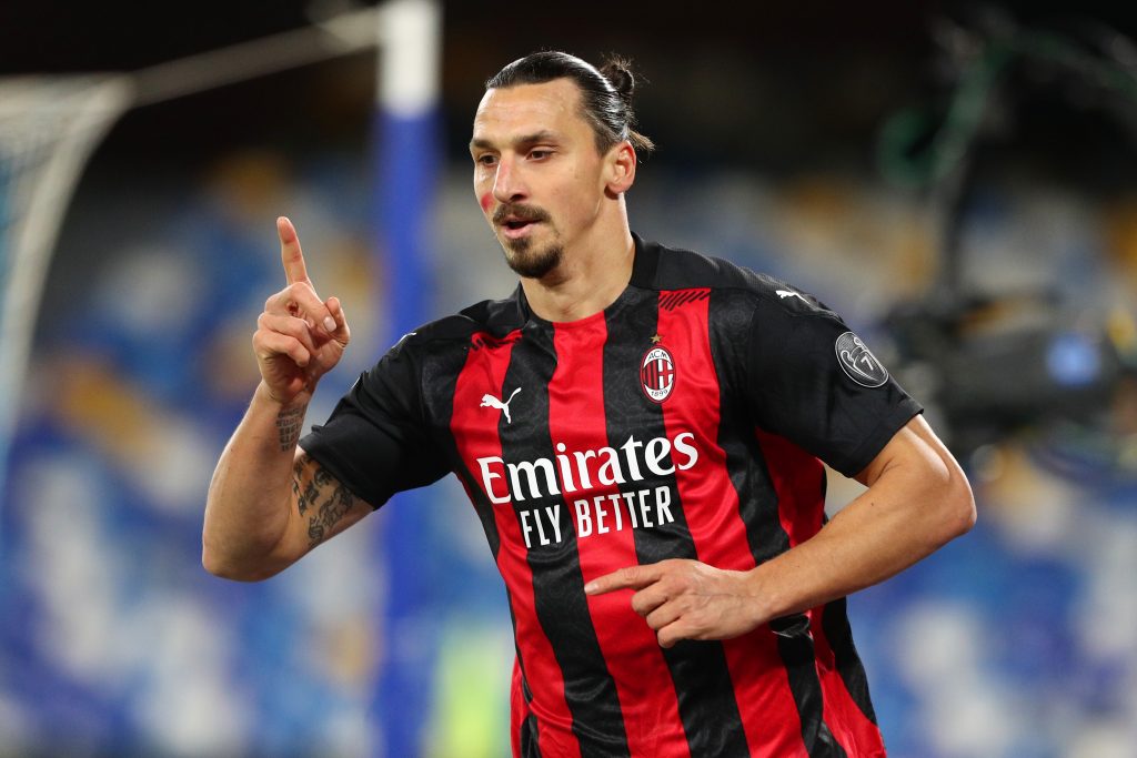 SSC Napoli v AC Milan Ibrahimovic