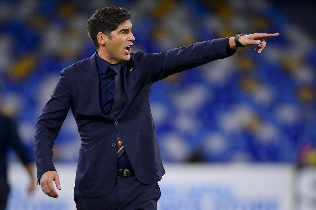 Napoli vs Roma - Serie A TIM 2020/2021 fonseca