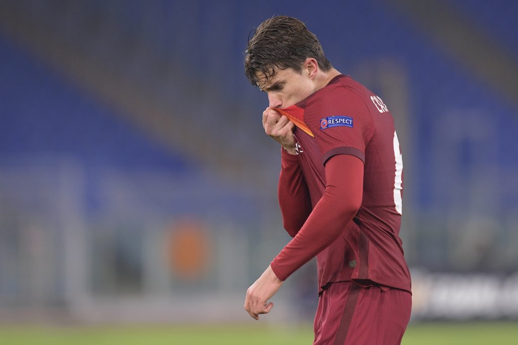 calafiori Roma vs Young Boys - UEFA Europa League 2020/2021 Riccardo Calafiori