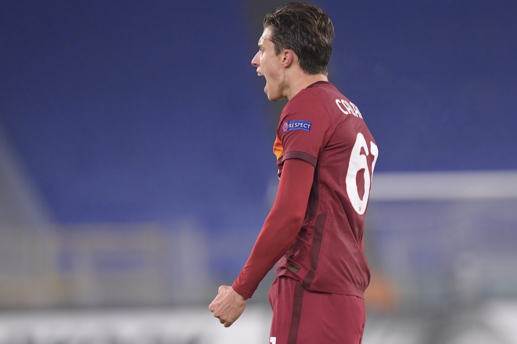 calafiori Roma vs Young Boys - UEFA Europa League 2020/2021