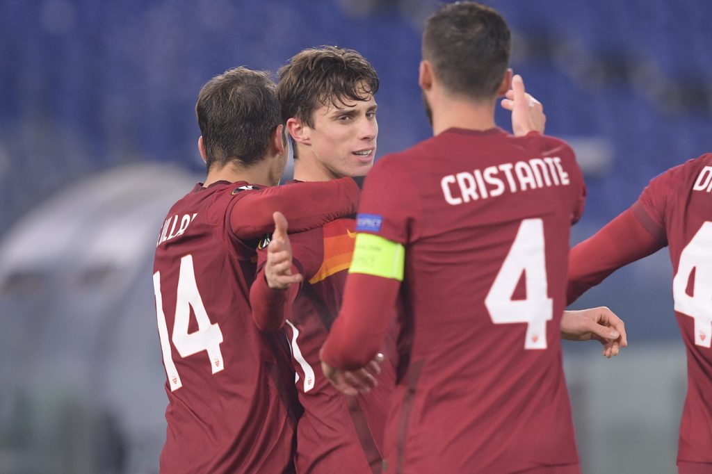 calafiori cristante villar roma young boys