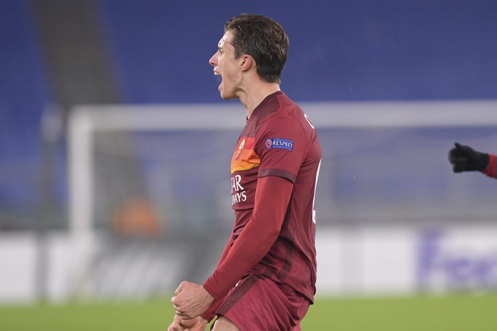 calafiori Roma vs Young Boys - UEFA Europa League 2020/2021