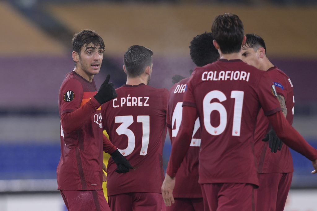 villar calafiori Roma vs Young Boys - UEFA Europa League 2020/2021