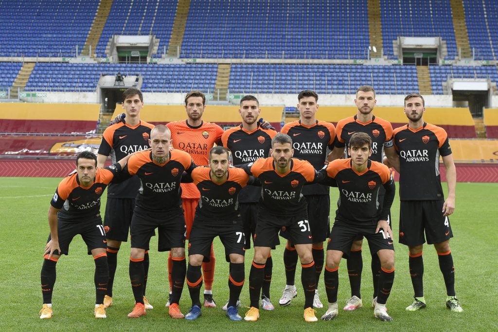 foto squadra roma sassuolo