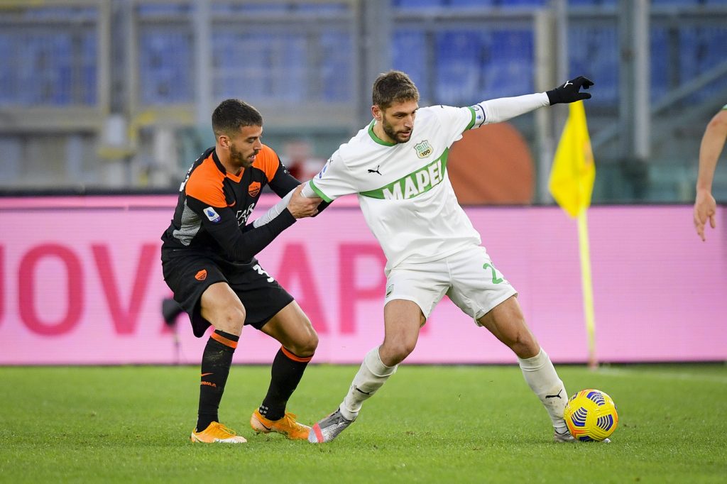 Spinazzola Roma-Sassuolo 06/12/2020