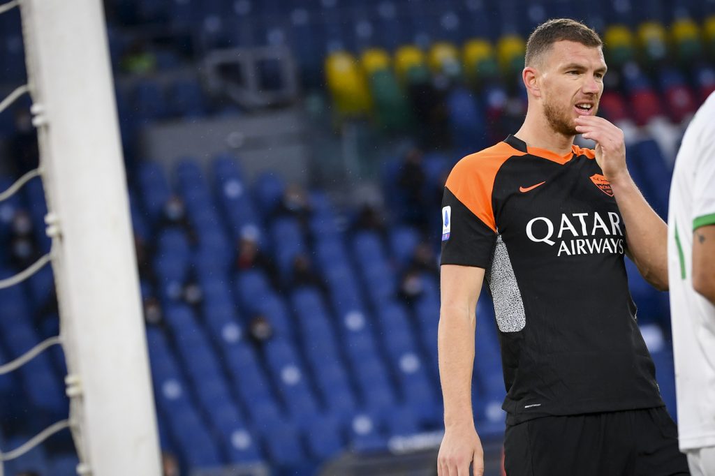 Dzeko Roma-Sassuolo 06/12/2020
