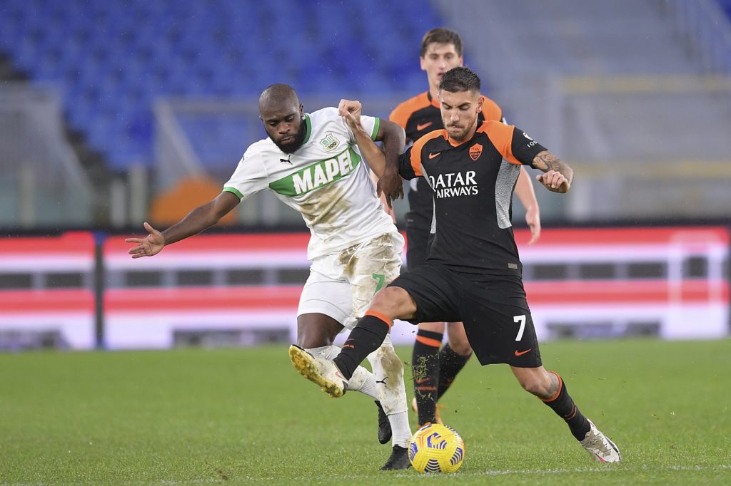 Pellegrini Kumbulla Roma-Sassuolo 06/12/2020