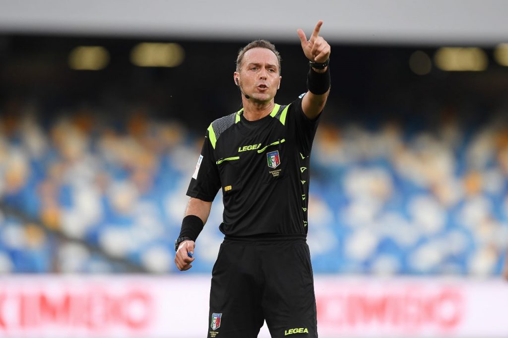 luca pairetto arbitro roma cagliari