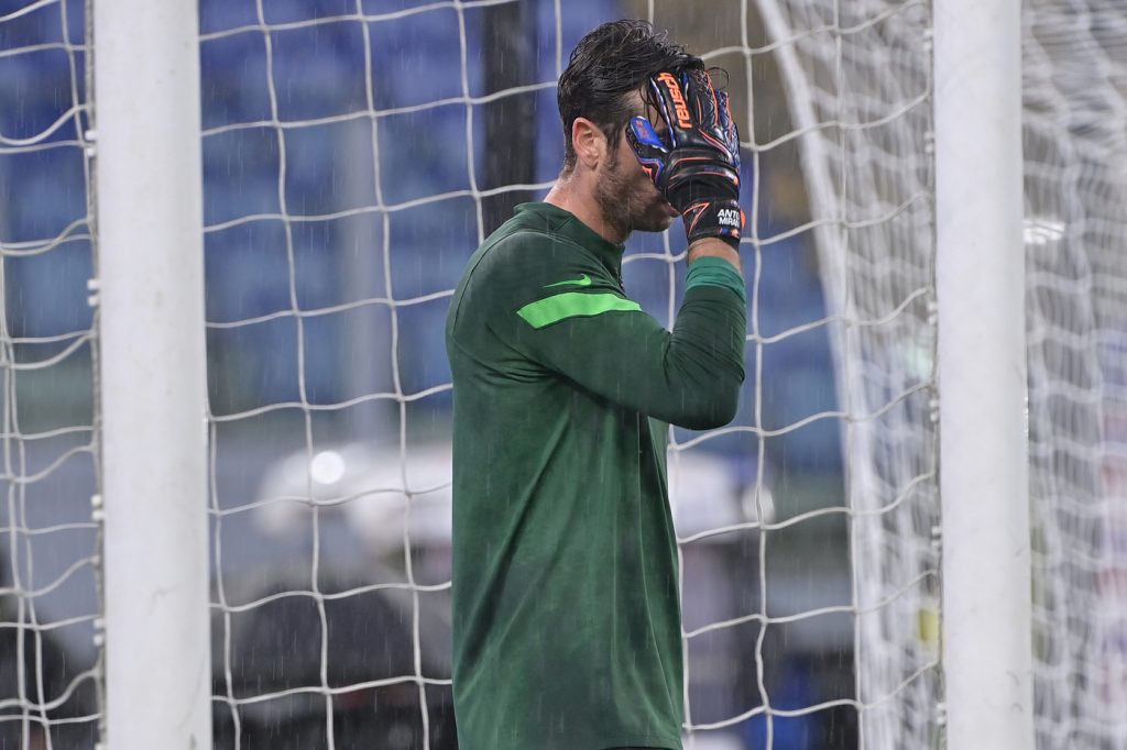 Mirante Roma vs Sassuolo -  Serie A TIM 2020/2021