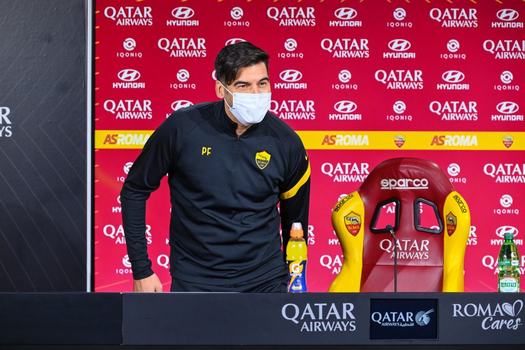 AS Roma, conferenza stampa di presentazione del match Atalanta-Roma