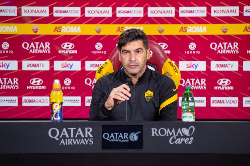 Fonseca AS Roma, conferenza stampa di presentazione del match Roma-Torino