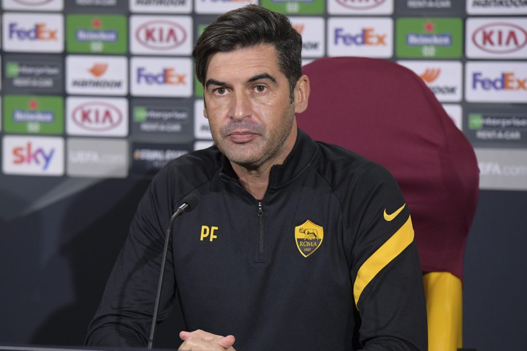 Europa League: AS Roma, conferenza stampa di Paulo Fonseca e Bryan Cristante