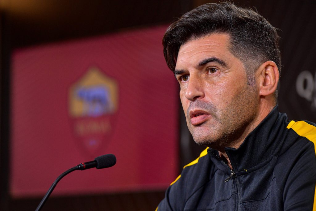 fonseca AS Roma, conferenza stampa di presentazione del match Bologna vs Roma