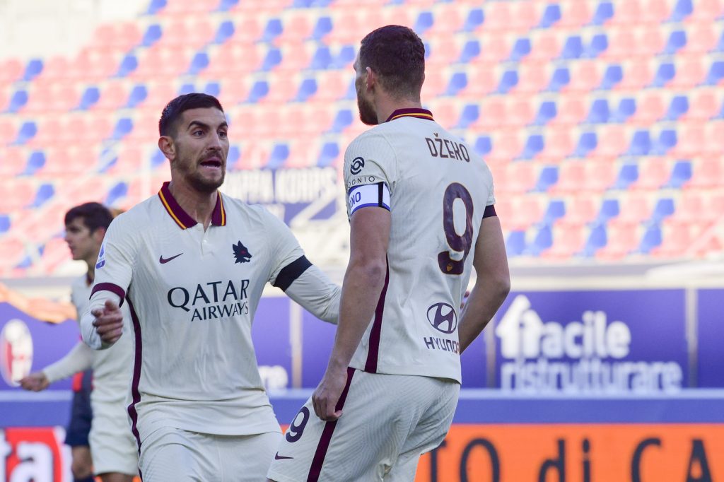 Bologna vs Roma - Dzeko Pellegrini
