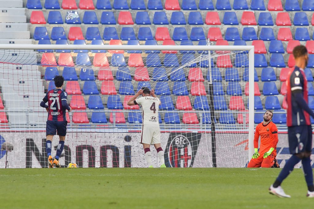 Bologna vs Roma - Autogol Cristante