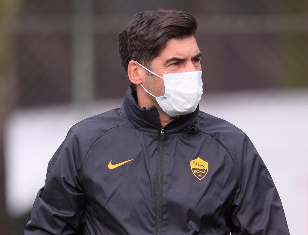Fonseca Europa League, l'AS Roma in allenamento a TrigoriaEuropa League, l'AS Roma in allenamento a Trigoria