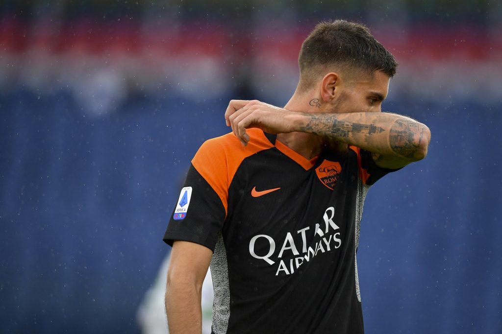 Pellegrini Roma vs Sassuolo -  Serie A TIM 2020/2021