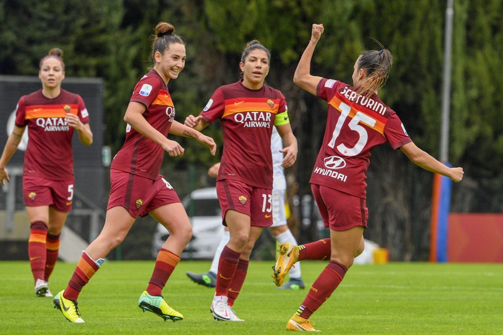 Roma vs Florentia San Gimignano - Serie A Femminile 2020/2021 Serturini