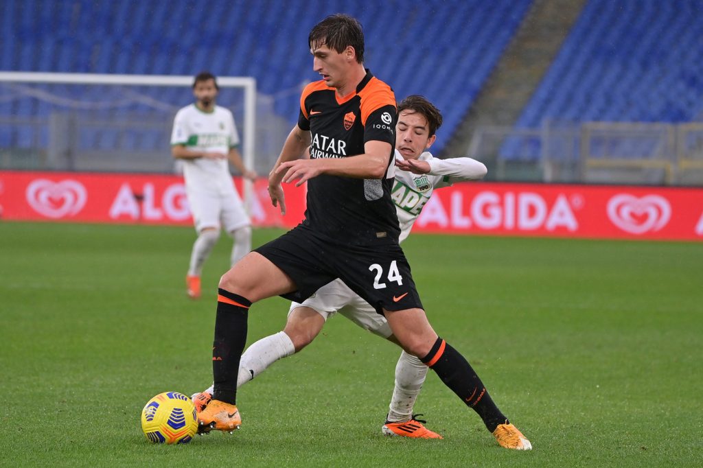 Kumbulla Roma vs Sassuolo -  Serie A TIM 2020/2021