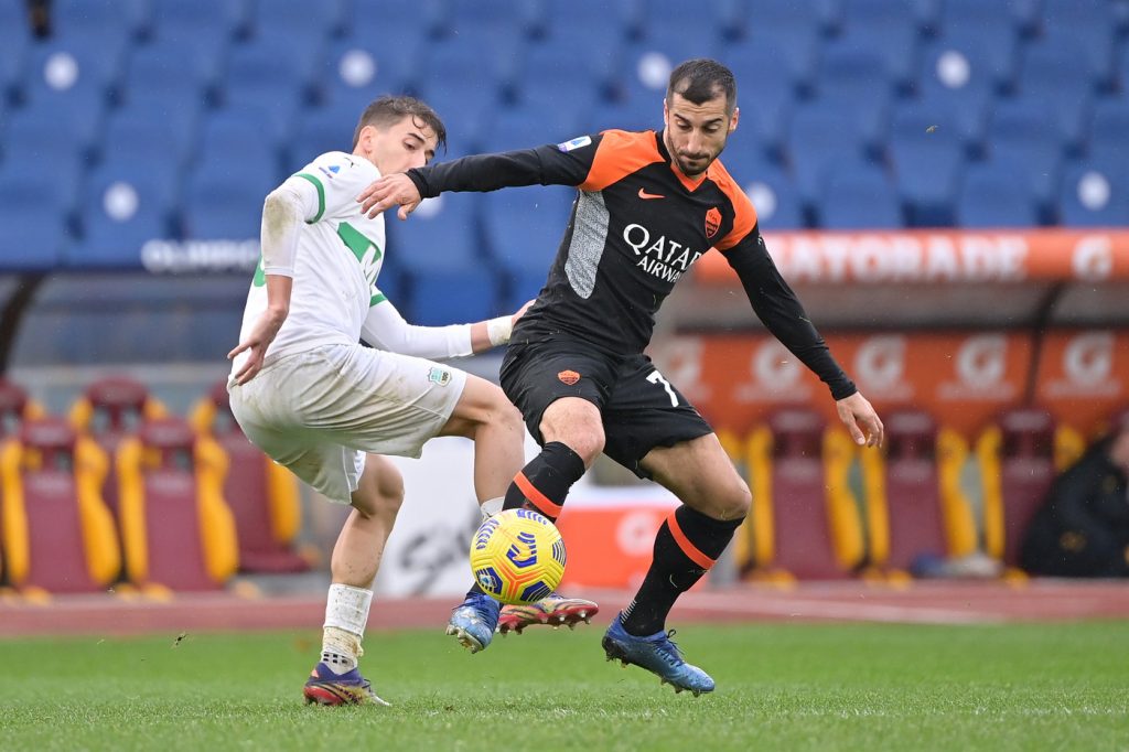 Mkhitaryan Roma vs Sassuolo -  Serie A TIM 2020/2021