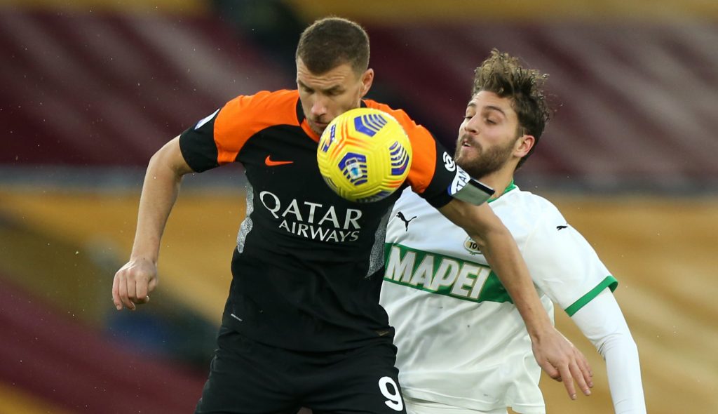 Dzeko AS Roma v US Sassuolo - Serie A