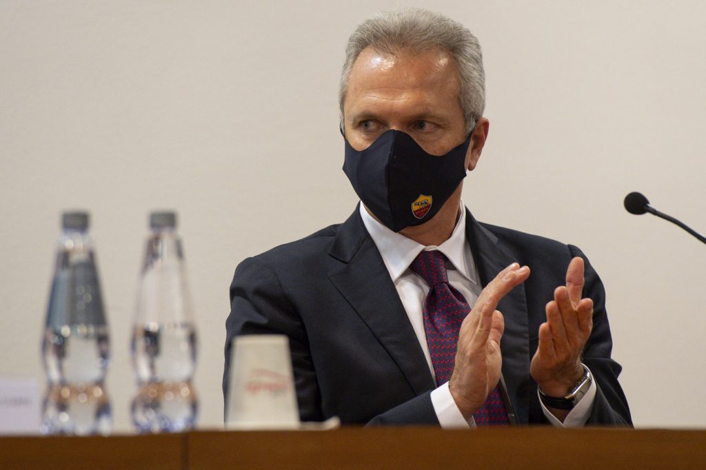 Fienga AS Roma, conferenza stampa World Food Programme