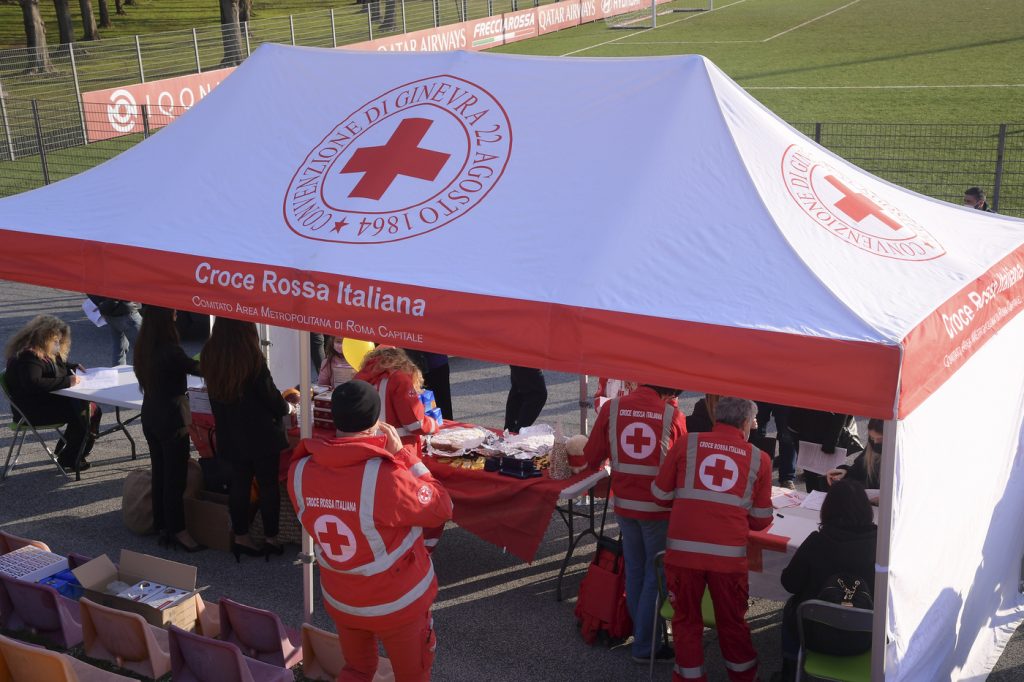 AS Roma Cares, donazione del sangue a Trigoria