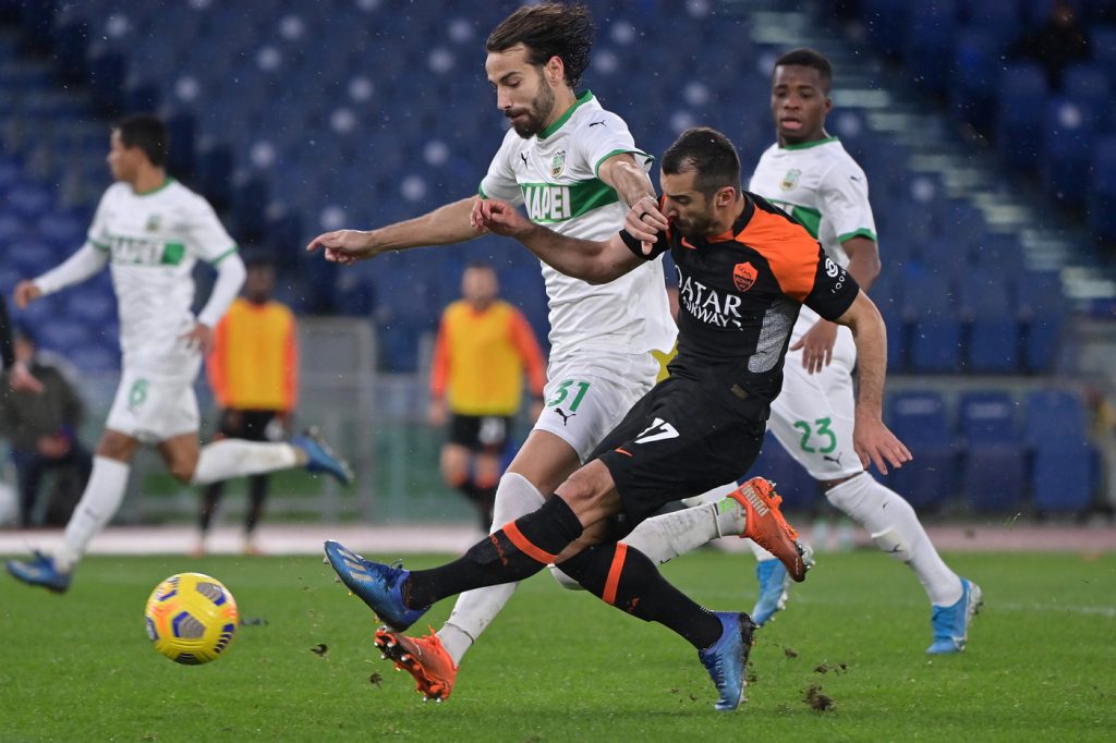 Mkhitaryan Roma vs Sassuolo -  Serie A TIM 2020/2021