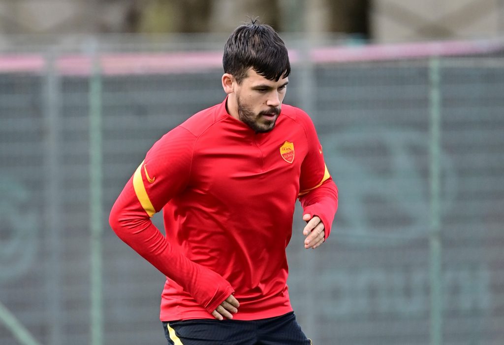 Carles Perez L'AS Roma in allenamento a TrigoriaL'AS Roma in allenamento a Trigoria