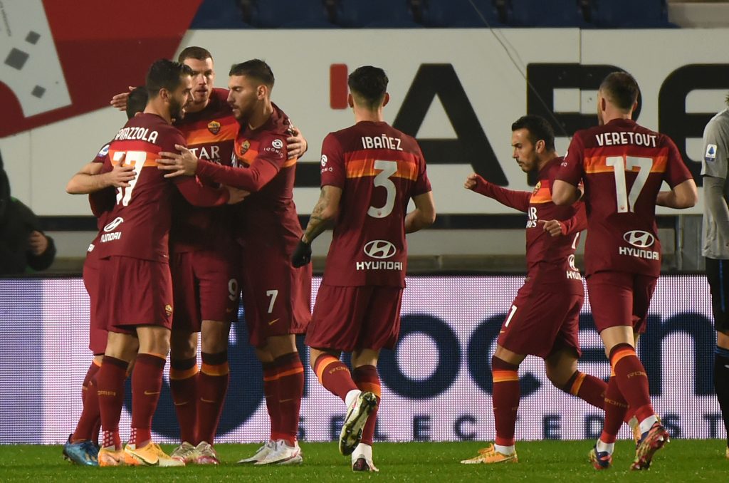 dzeko Atalanta BC v AS Roma - Serie A