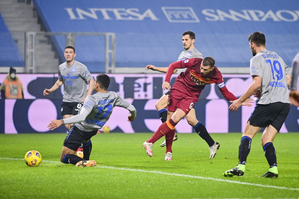 dzeko Atalanta vs Roma - Serie A TIM 2020/2021