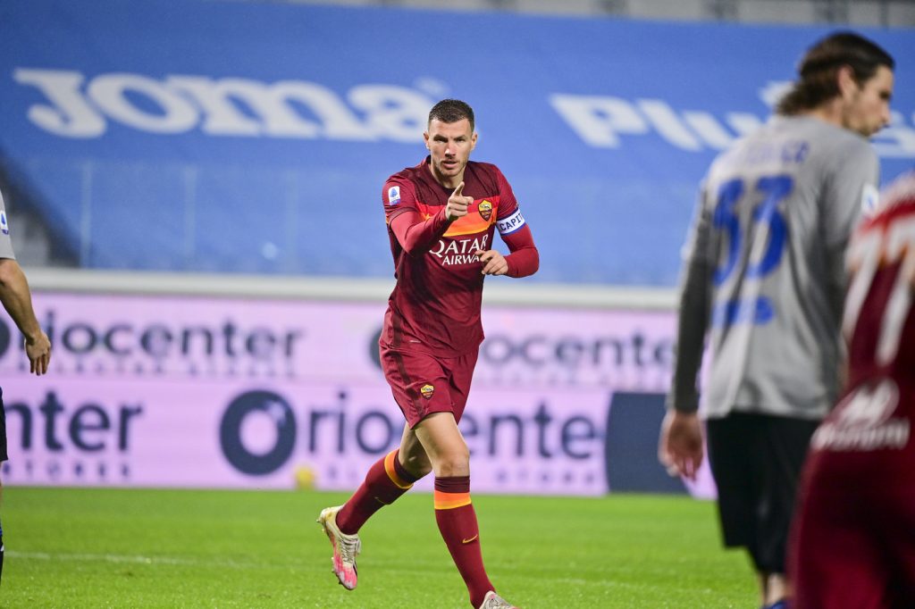 dzeko Atalanta vs Roma - Serie A TIM 2020/2021