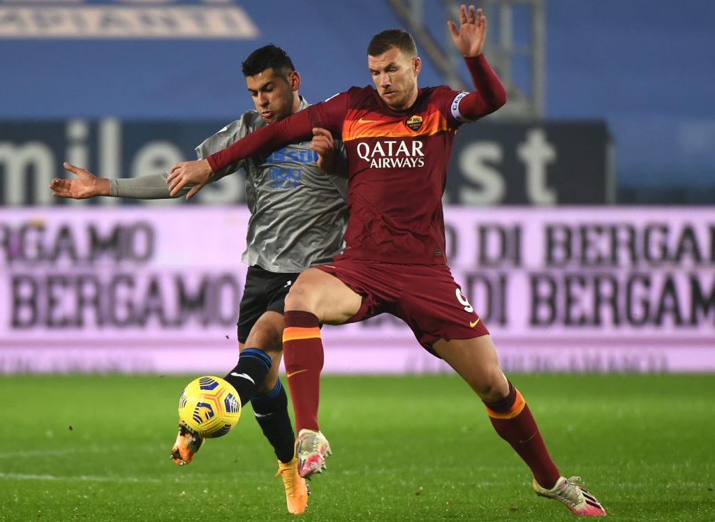 dzeko romero Atalanta BC v AS Roma - Serie A