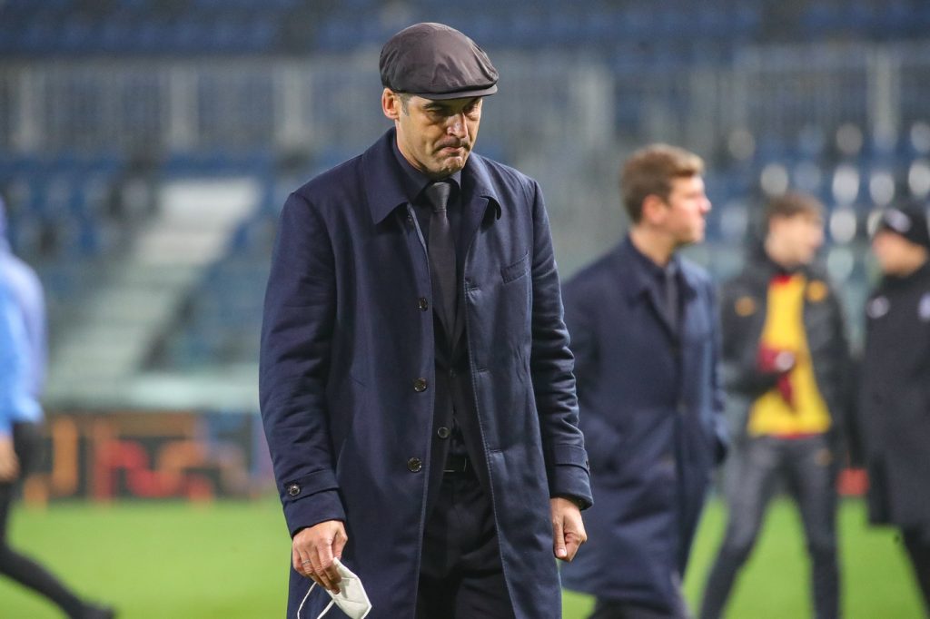 fonseca Atalanta vs Roma - Serie A TIM 2020/2021