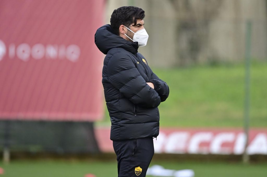 fonseca allenamento-roma-trigoria